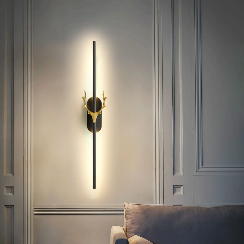 LumiAntler – Sleek Antler-Inspired LED Wall Sconce for Modern Luxury Interiors