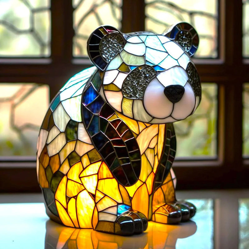 Contemporary Lamp with Artistic Design and Warm Light-6