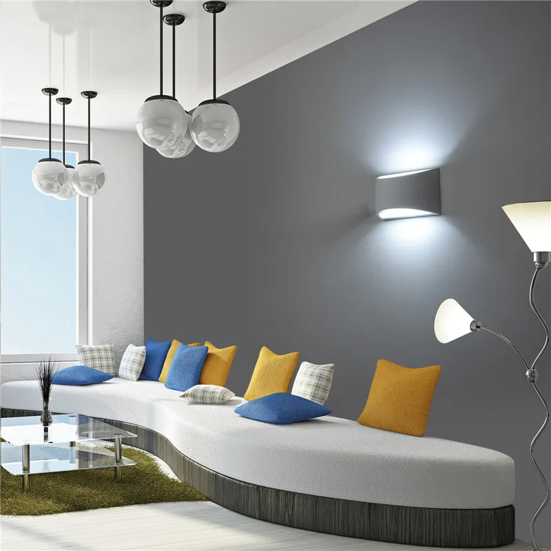 NeoBall | Gypsum Cylinder Wall Sconce Lamp