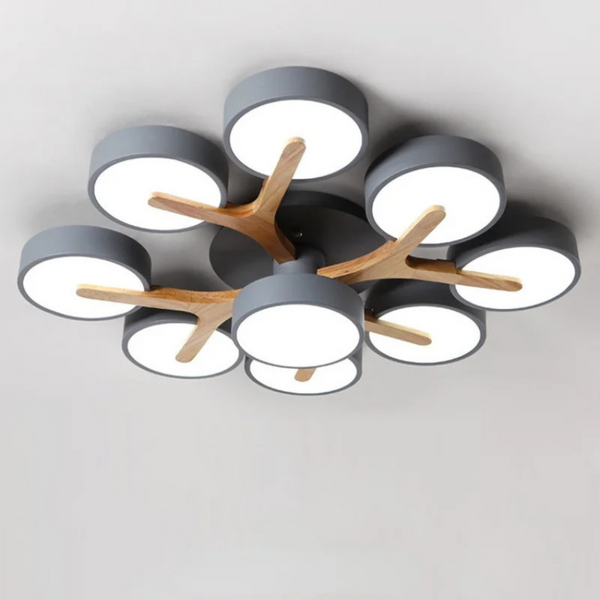 Ceiling Light | Colourful Round LED Pendant for Kids Room or Kitchen