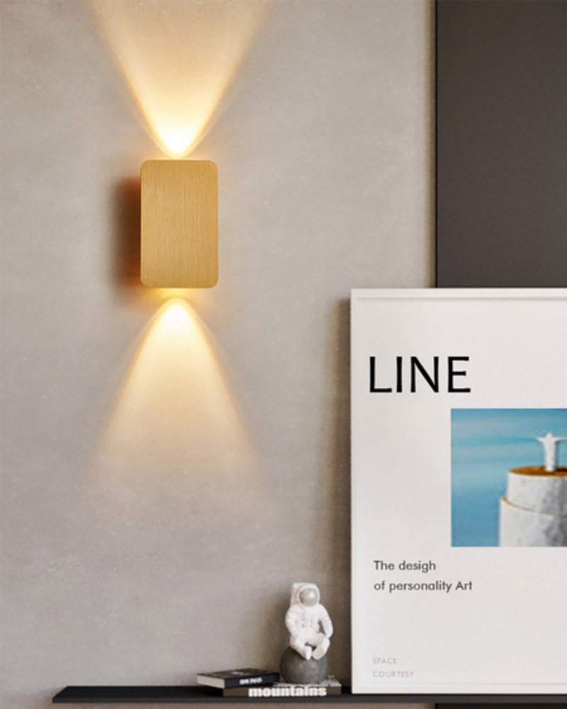 LumeVélo | Frosted Glass Wall Sconce