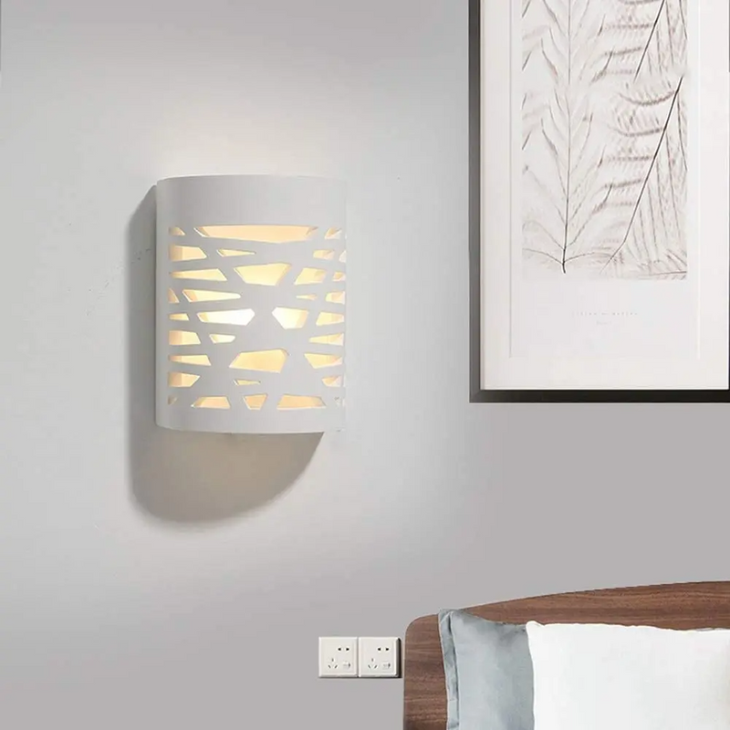 NeoBall | Gypsum Cylinder Wall Sconce Lamp