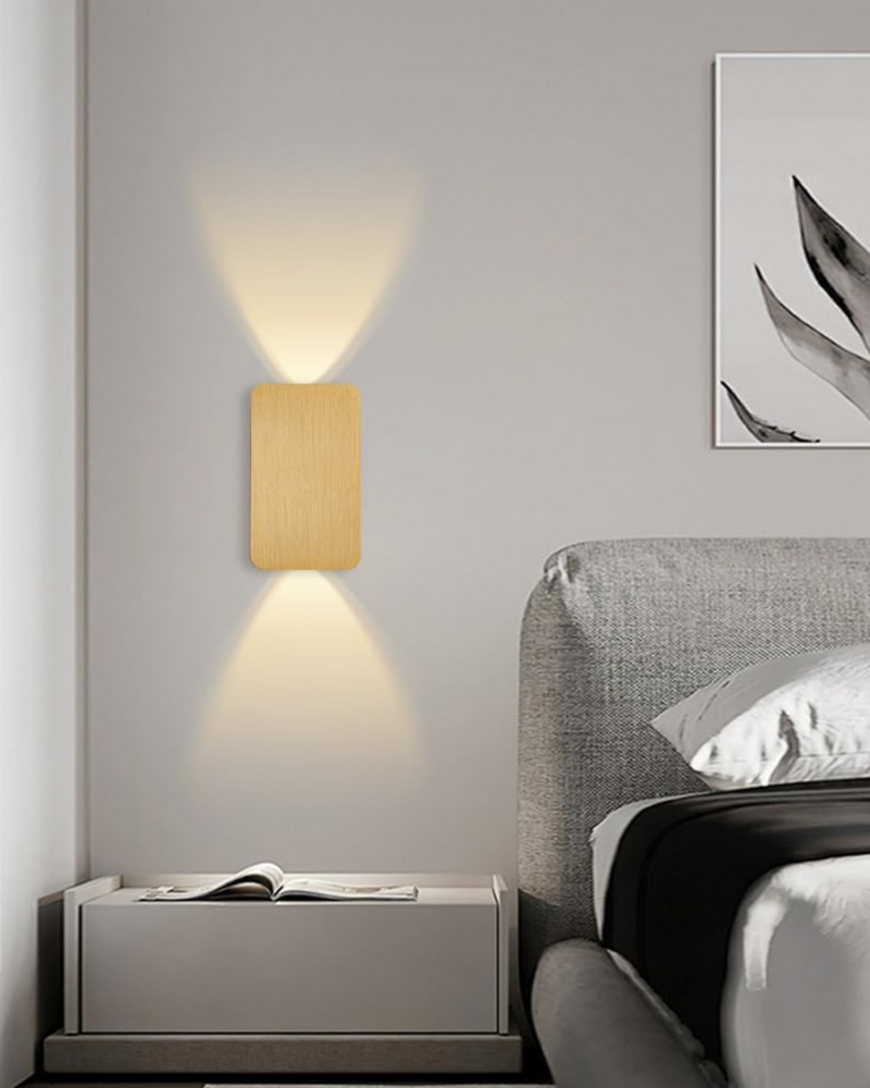 LumeVélo | Frosted Glass Wall Sconce