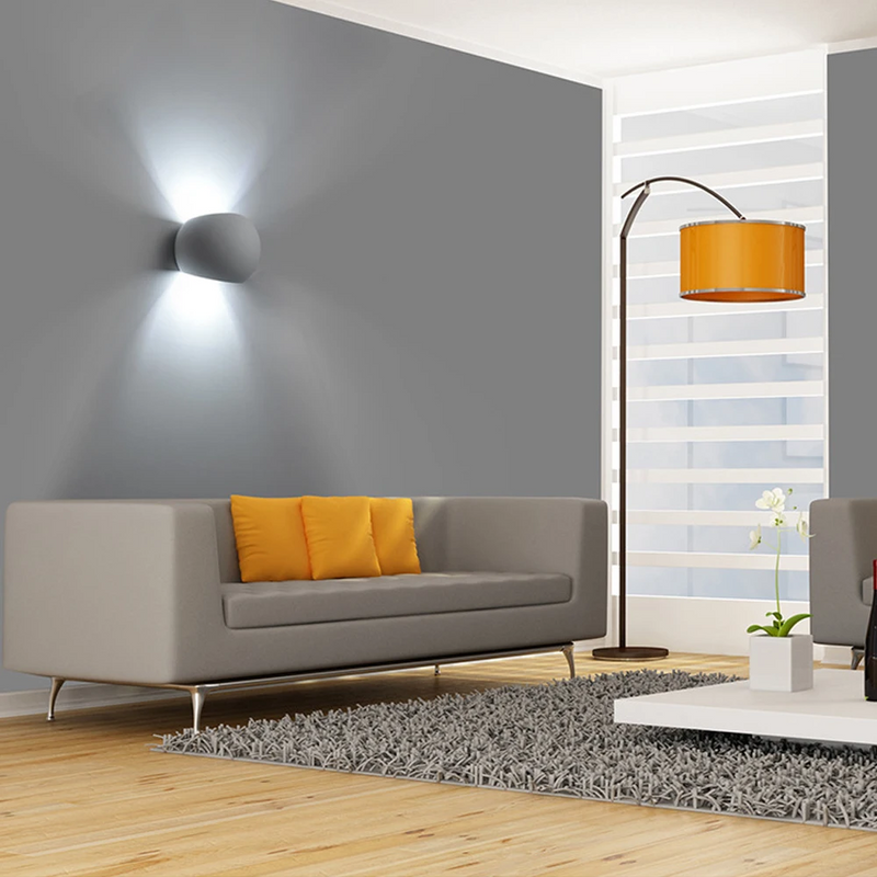 NeoBall | Gypsum Cylinder Wall Sconce Lamp