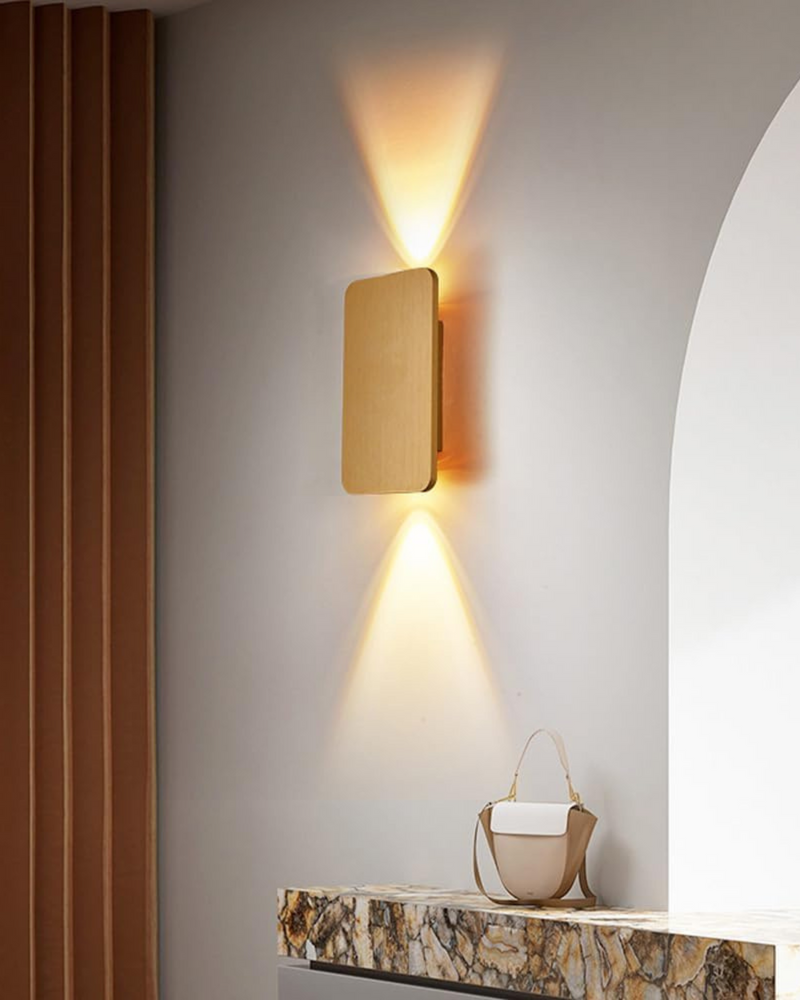 LumeVélo | Frosted Glass Wall Sconce