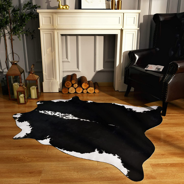 Modern Cow Print Rug | Decorative Carpet