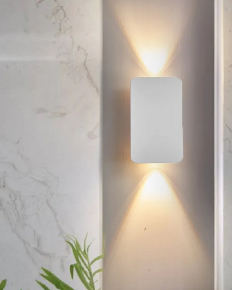 LumeVélo | Frosted Glass Wall Sconce