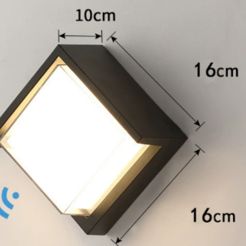 Outdoor Wall Light | PIR Motion Sensor | LED Lantern