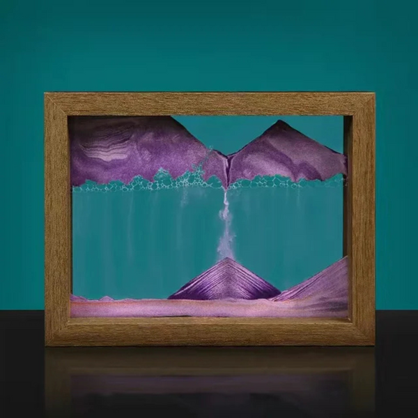 Rotating Sand Decoration | Calming Home Decor for Relaxation and Tranquility