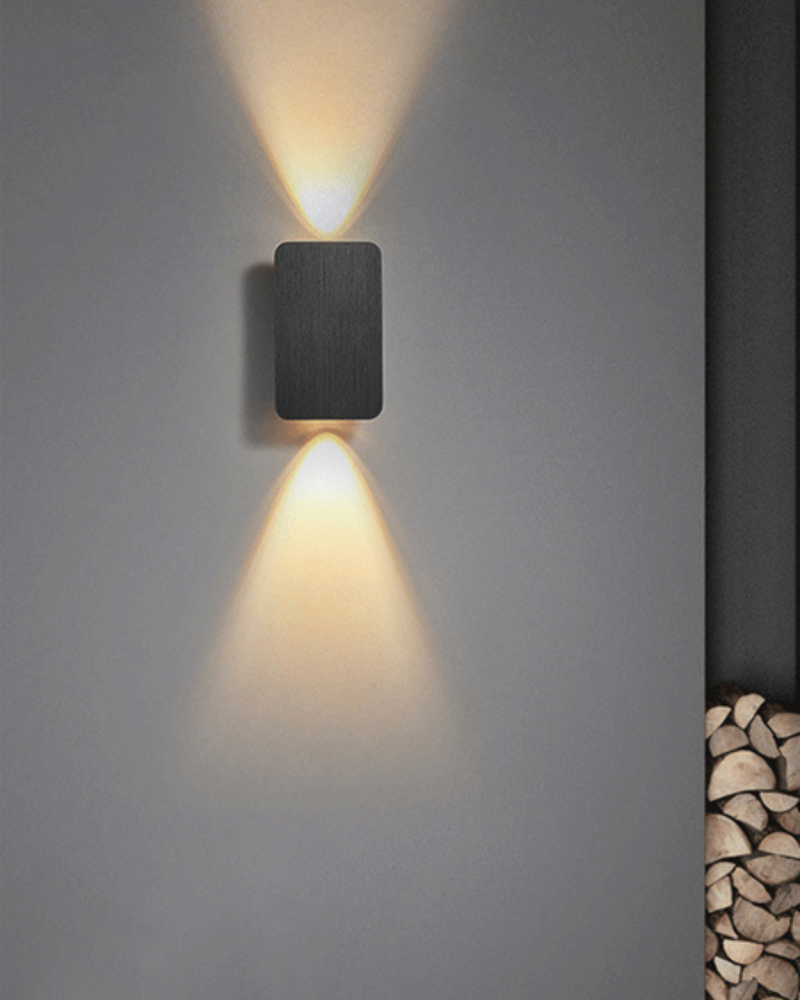 LumeVélo | Frosted Glass Wall Sconce