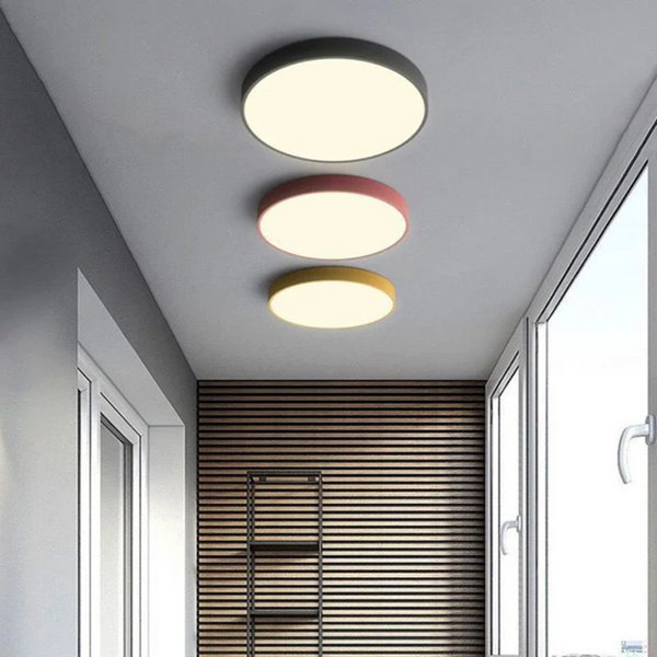 Multicolor LED Lamp | Remote-Controlled Ceiling Light for Custom Ambiance