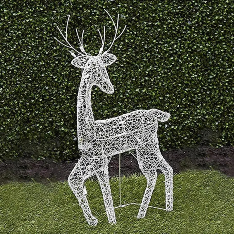 Reindeer Christmas Decoration | Illuminated Outdoor Decor for Festive Ambiance