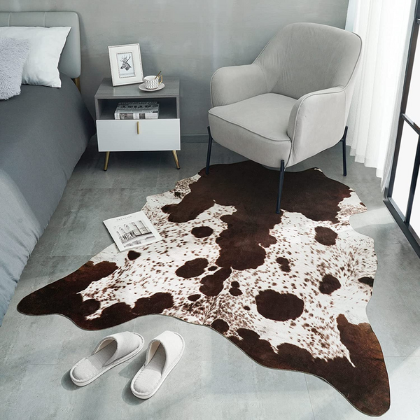 Modern Cow Print Rug | Decorative Carpet
