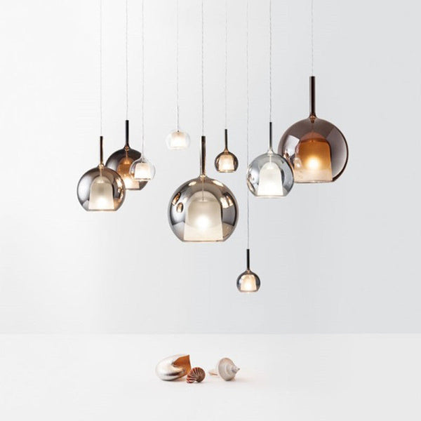 Arctic glow: hanging lamp in the minimalist Nordic style 2
