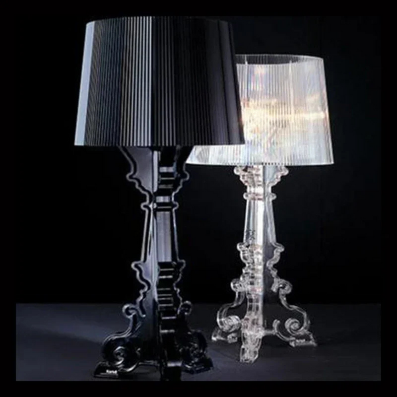 Table Lamp | Baroque Style Design with Adjustable Shade and Dimmable Light