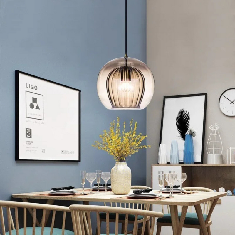 Pendant Lamp | Modern Glass Ceiling Light for Elegant Interiors