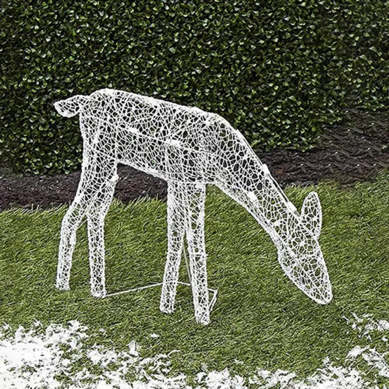 Reindeer Christmas Decoration | Illuminated Outdoor Decor for Festive Ambiance