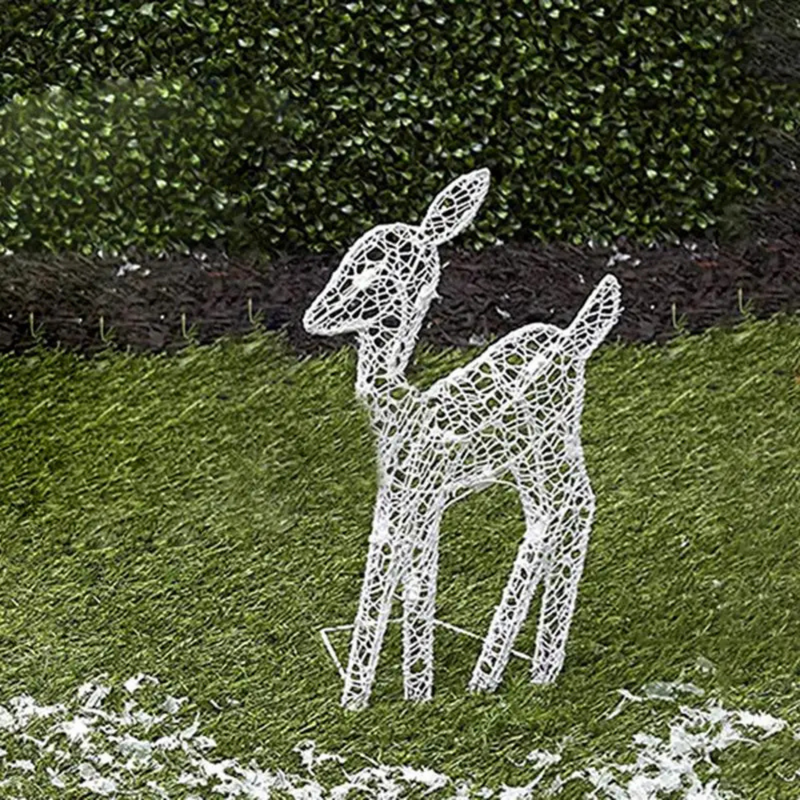 Reindeer Christmas Decoration | Illuminated Outdoor Decor for Festive Ambiance