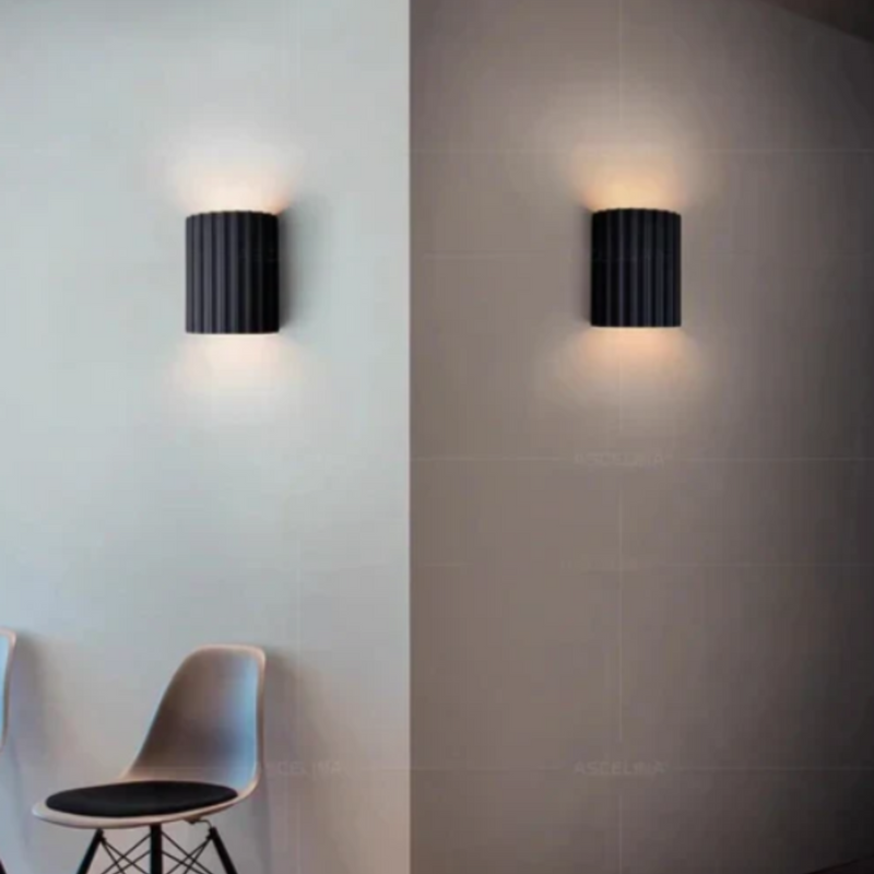 Wall Lamp | Modern Resin Sconce Light | Dual Glow