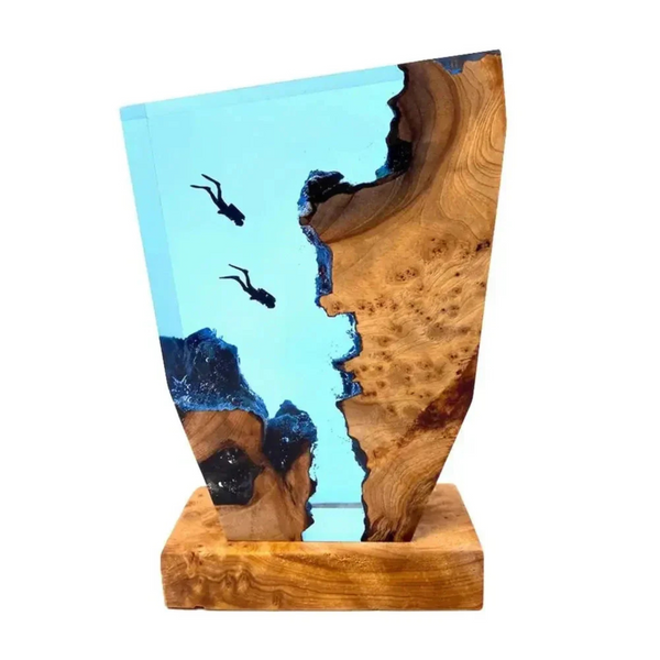 Table Lamp | Diving Ocean Design Light for Living Room or Bedroom