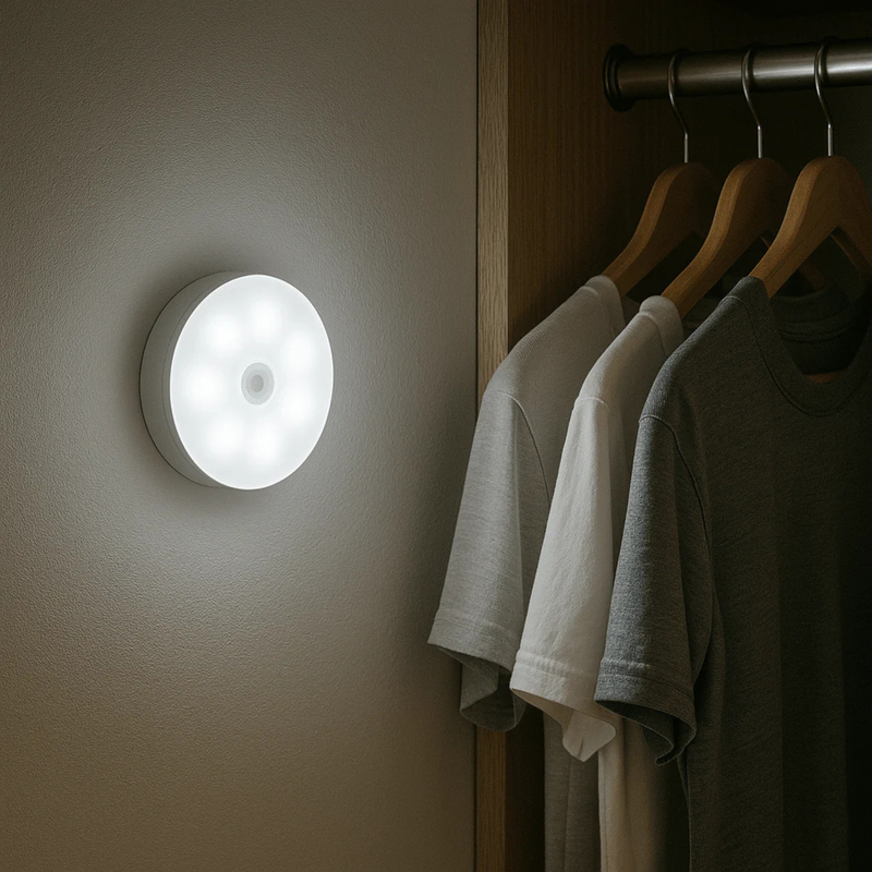 LED Wall Light | Rechargeable and Motion Sensor Activated
