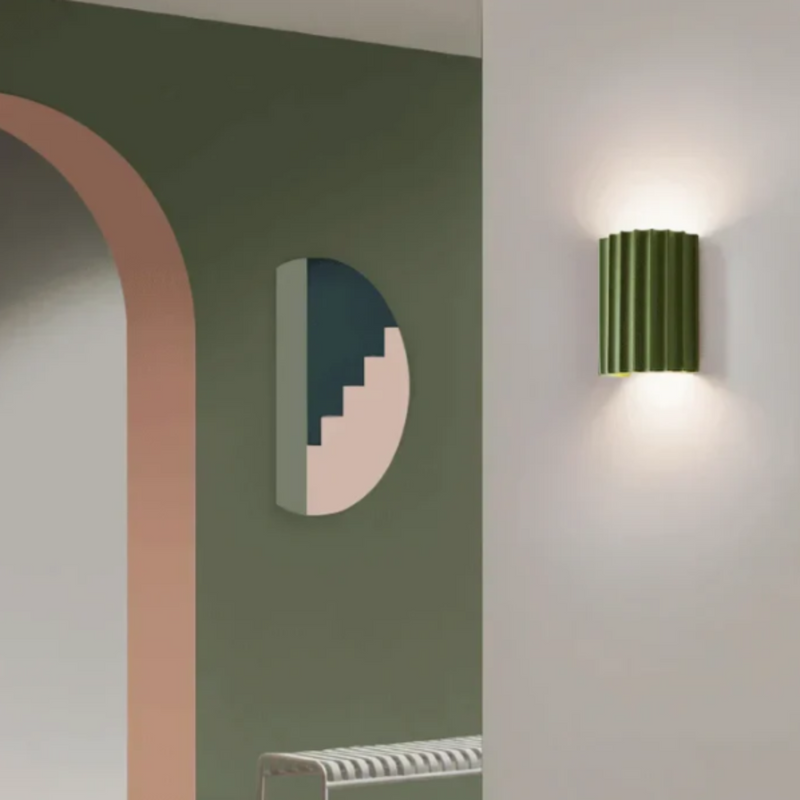 Wall Lamp | Modern Resin Sconce Light | Dual Glow