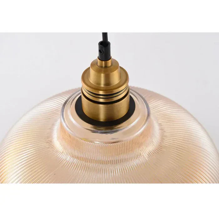 Pendant Light Glass Design Adjustable Cable | Kitchen Pendant Lighting-3