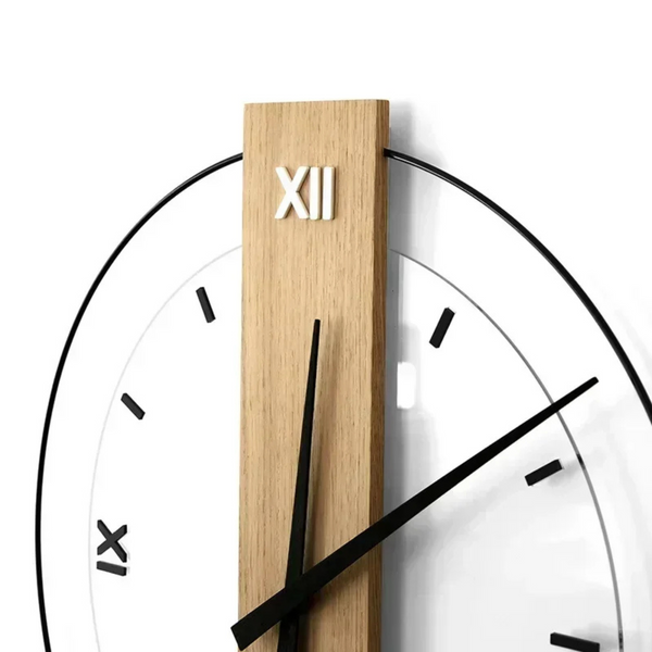 Silent Wall Clock | Minimalist Design with Natural Elegance
