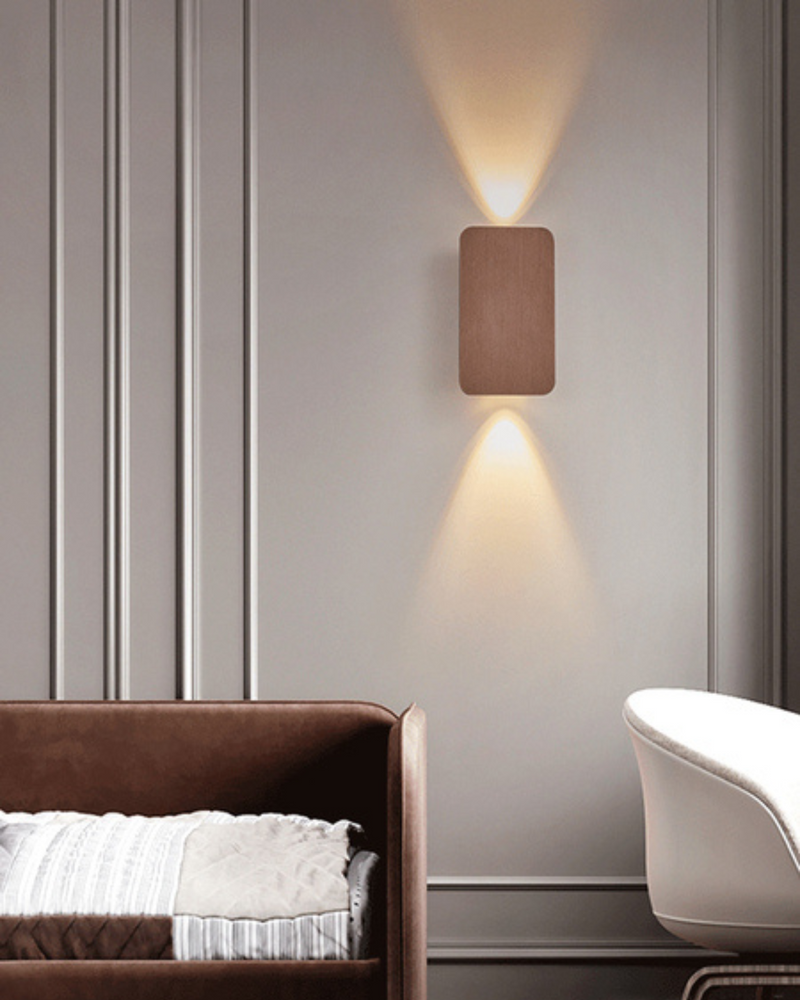 LumeVélo | Frosted Glass Wall Sconce