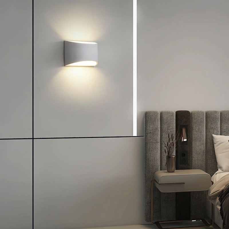 NeoBall | Gypsum Cylinder Wall Sconce Lamp