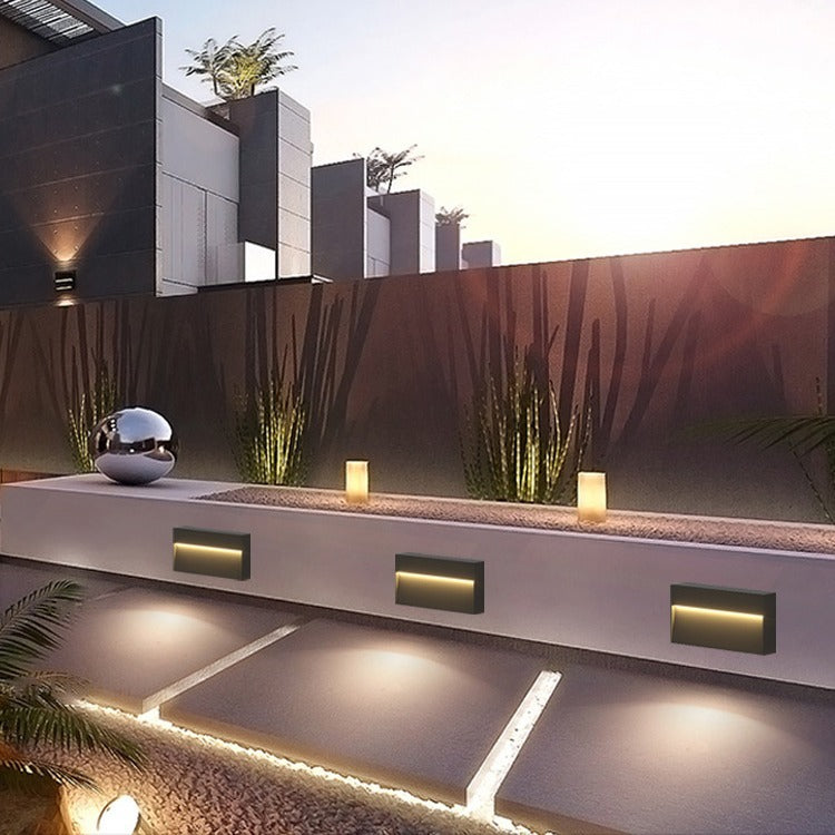 UrbanGlow | Square LED Outdoor Wall Sconce