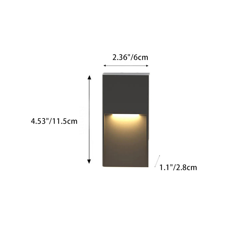 UrbanGlow | Square LED Outdoor Wall Sconce