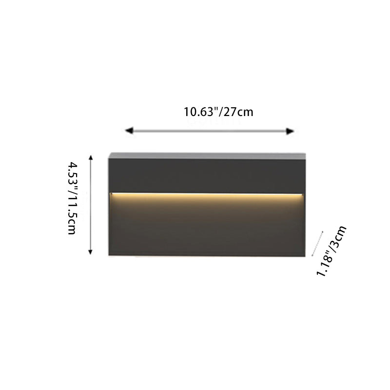 UrbanGlow | Square LED Outdoor Wall Sconce