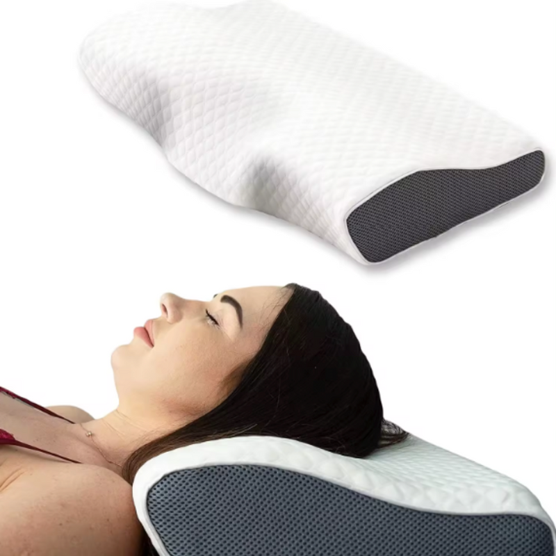 Orthopedic Pillow for Snoring Relief with Cooling Gel Memory Foam Support 1