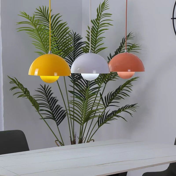 Aurora ball: a floating pendant lamp with gentle, spherical light 2