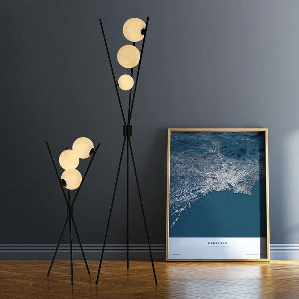 Modernity inspired lamps for table or floor inspired by the moon 2