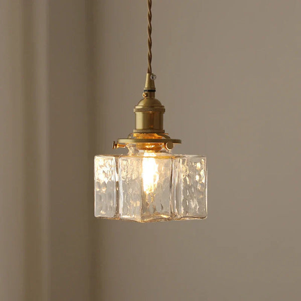 Fatima - Modern Retro Hanging Glass Lamp 0