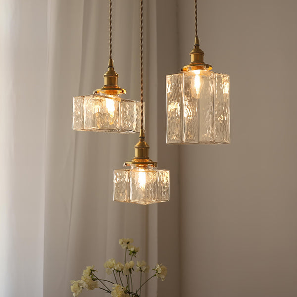 Fatima - Modern Retro Hanging Glass Lamp 1