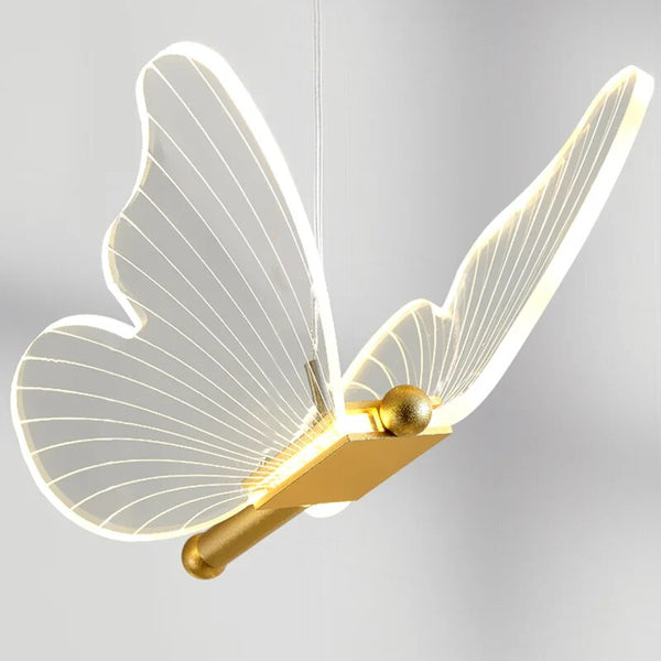 Butterfly glow: Elegant pendant lamp inspired by butterfly wings 1