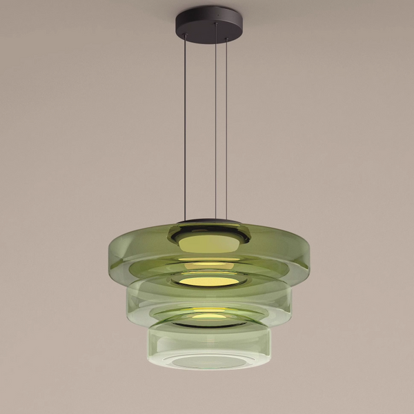 Glass-hanging lights in the Bauhaus style 12