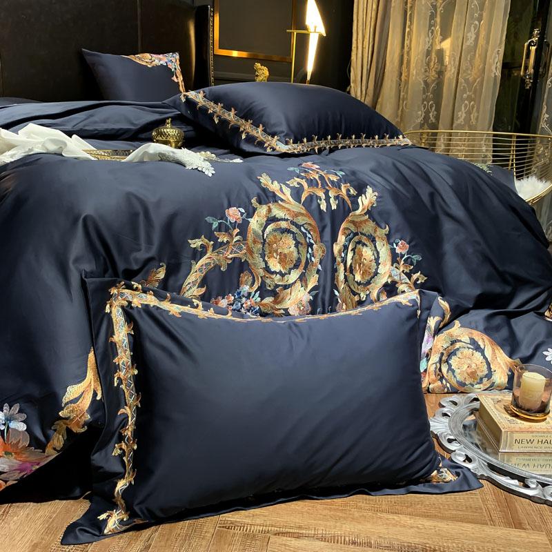 Soleilla | Egyptian Cotton Embroidered Bedding Collection