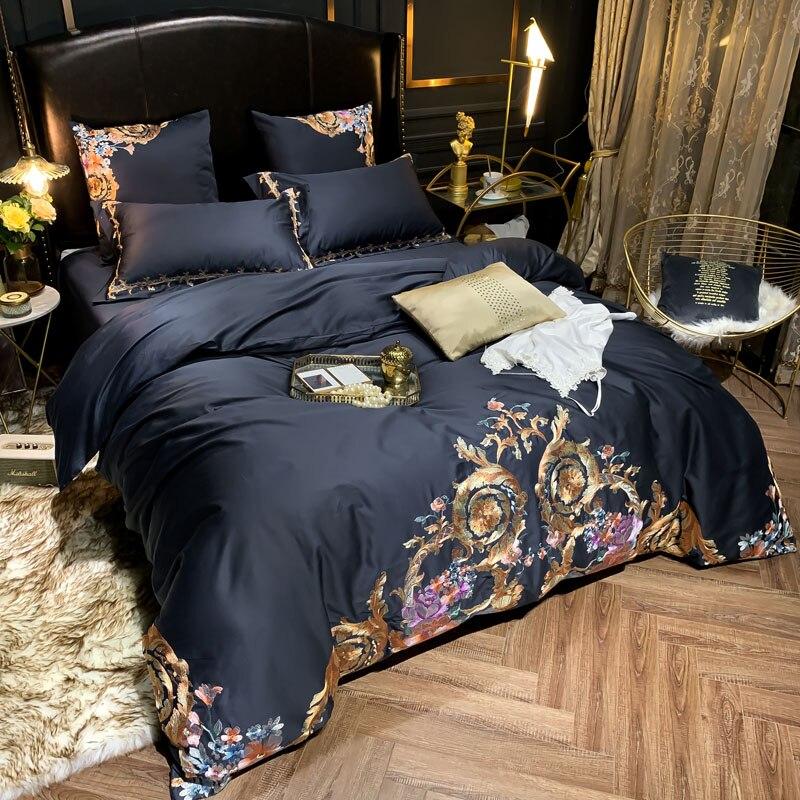 Soleilla | Egyptian Cotton Embroidered Bedding Collection