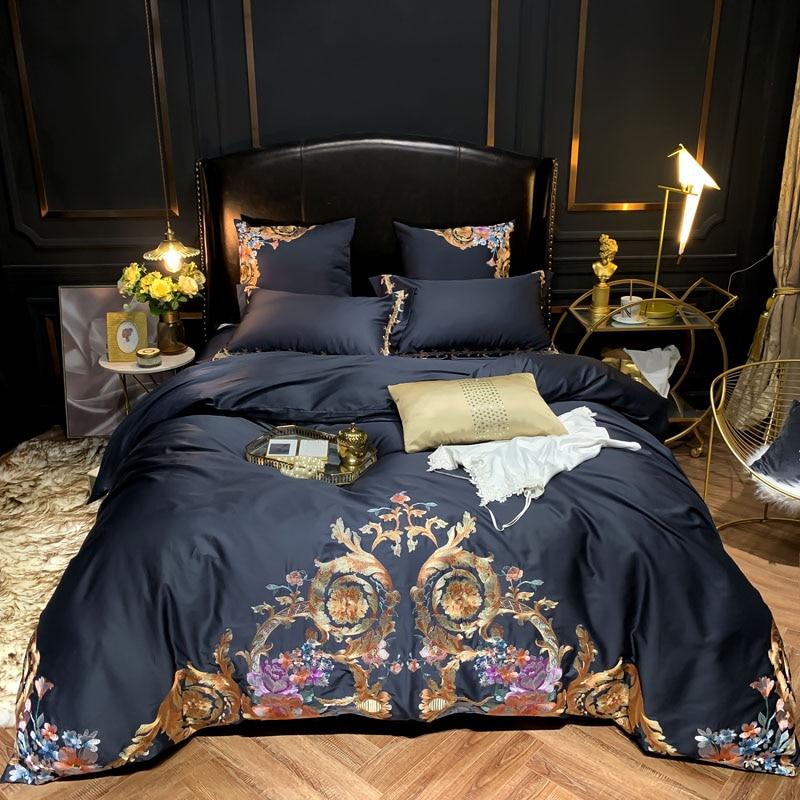Soleilla | Egyptian Cotton Embroidered Bedding Collection