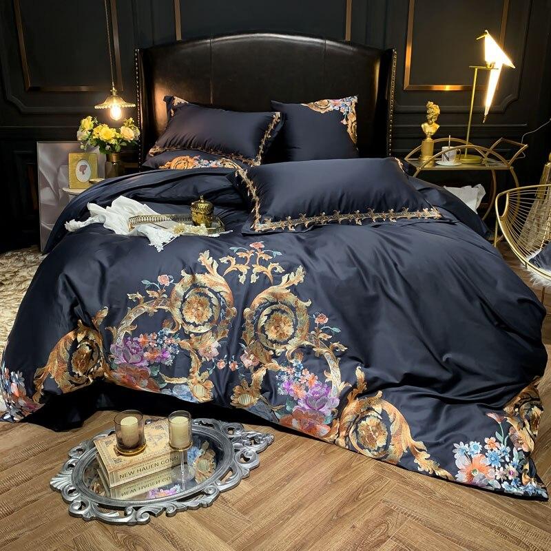 Soleilla | Egyptian Cotton Embroidered Bedding Collection