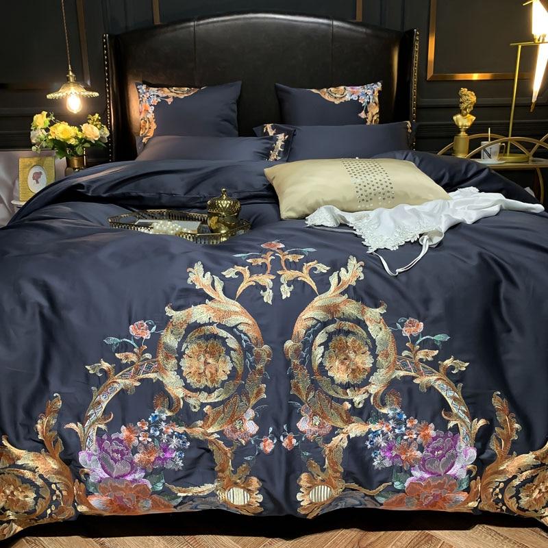 Soleilla | Egyptian Cotton Embroidered Bedding Collection
