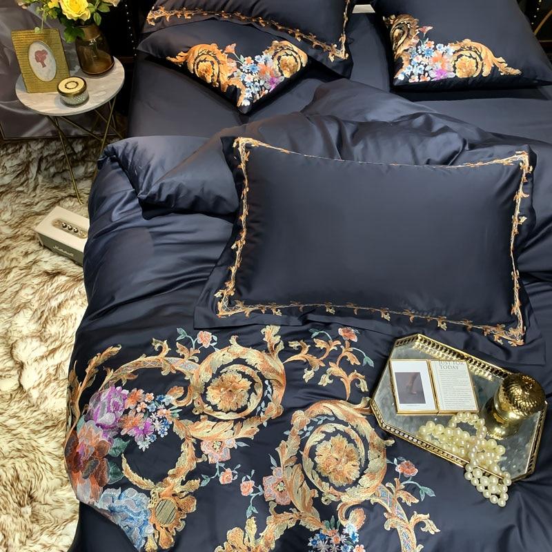 Soleilla | Egyptian Cotton Embroidered Bedding Collection