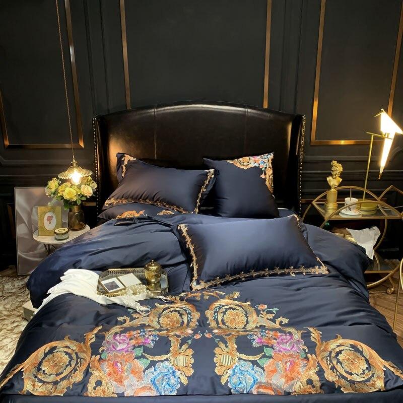 Soleilla | Egyptian Cotton Embroidered Bedding Collection