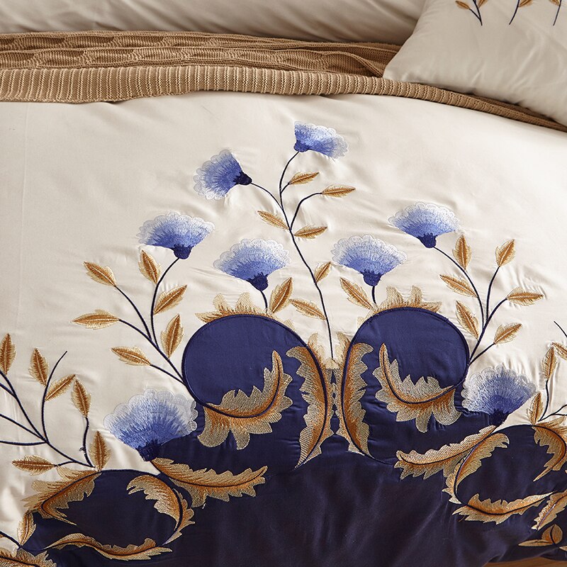 Celestina | Embroidered Egyptian Cotton Bedding Collection