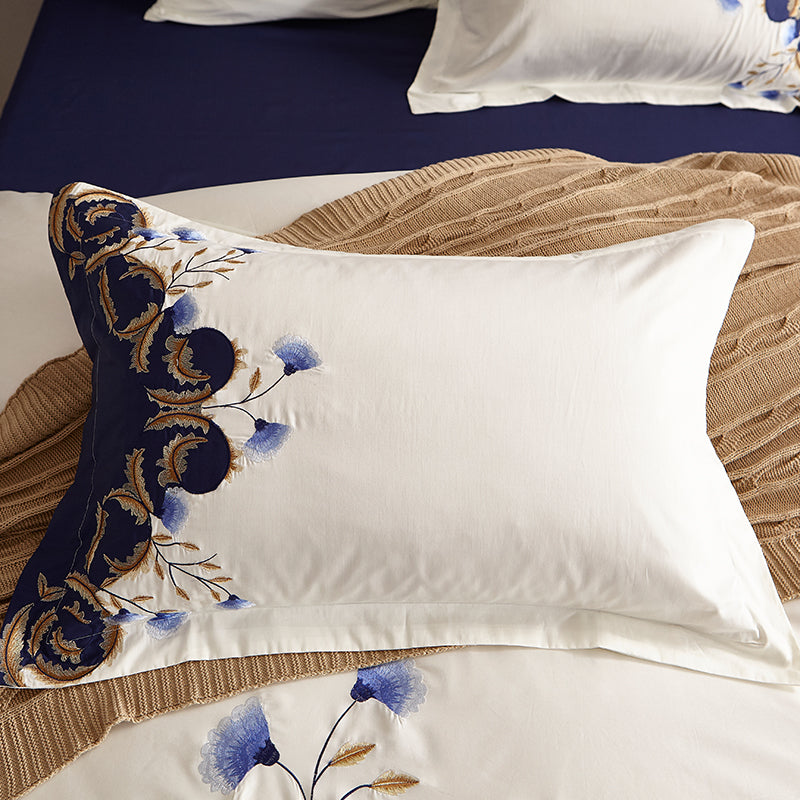 Celestina | Embroidered Egyptian Cotton Bedding Collection