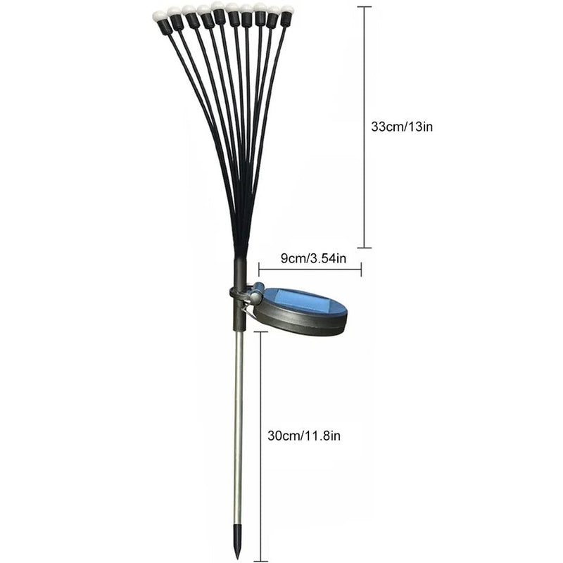 Solar Garden Lights | Outdoor Solar-Powered Firefly Display-4